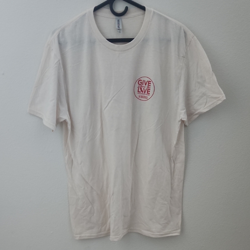 LifeStream Blood Donation Cream Tshirt